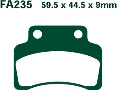 Immagine prodotto di Pastiglie freno EBC SFA235