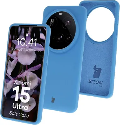Produktbild von Bizon Soft Case Xiaomi 15 Ultra blau
