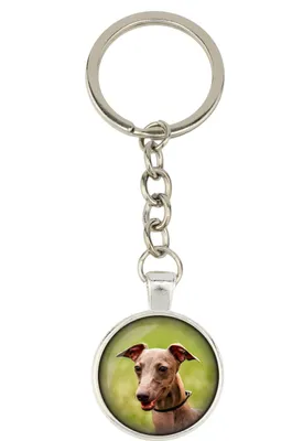 Produktbild von Azawakh - Schlüsselanhänger mit Ihrem Foto, Schlüsselanhänger, Taschenanhänger der Marke Art-Dog