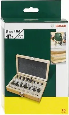 Zdjęcie produktu dla Bosch 2607019469 Bosch Fräsersatz xPromo 15Px8