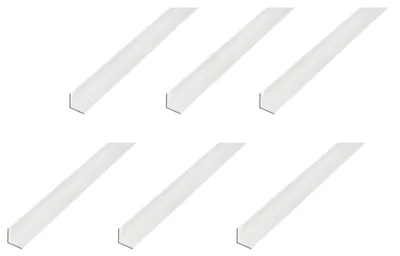 Immagine prodotto di Alberts, profilo angolare, alluminio, anodizzato argento, 15 x 15 x 1 mm, lunghezza 1 metro