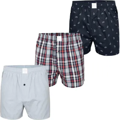 Produktbild von MG-1 Herren Boxer 3-Pack Classics - Set 4 - Größe XXL