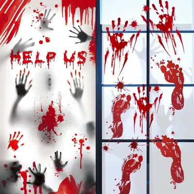 Halloween Aufkleber Set - 9 Bögen Mit Grusel-Motiven | Wiederverwendbare Fensterdekoration Für Party