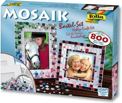 Produktbild von Folia Mosaiksteine Bastelset, über 800 Teile