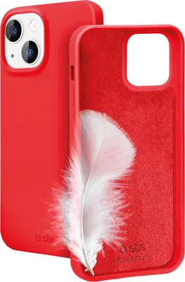Produktbild von SBS TEINSTIP1561R, Cover, Apple, iPhone 15, 15,5 cm (6.1"), Rot