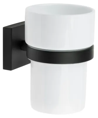 Produktbild von Smedbo HOUSE - Zahnputzbecherhalter, Schwarz RB343P