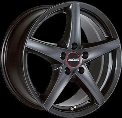 Immagine prodotto di Cerchio in lega da 15 pollici RONAL R41 15"x6,5" 5x108 PCD ET42 76,0 mm, nero opaco