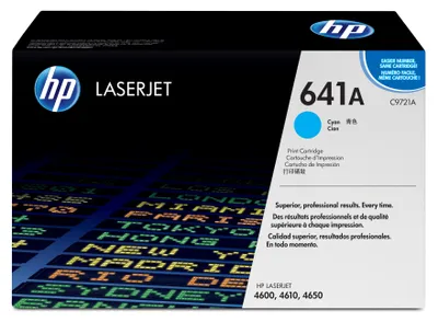 Image de Toner HP Color Laser 46x0 cyan C9721A