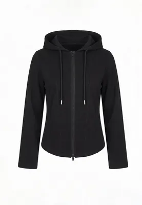 Image de Pull à capuche pour femmes UCY - noir, taille XXS