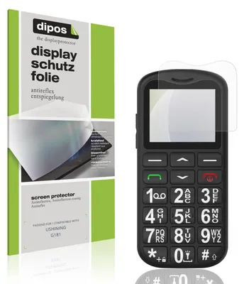 Image de 4x Film de protection d'écran pour USHINING G181 protecteur antireflet dipos