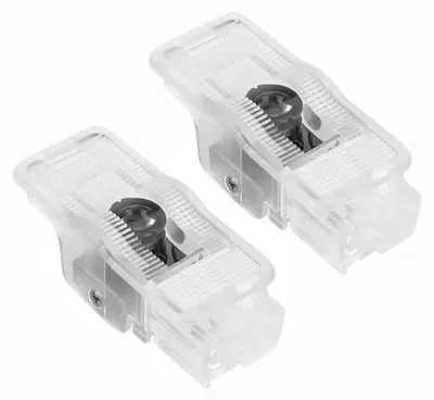 Produktbild von Set 2 Stück LED-Tür-Emblem-Logo, speziell für PEUGEOT Fahrzeugmarke