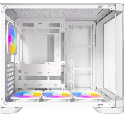 Produktbild von Antec 0-761345-10226-1, Midi Tower, PC, Weiß, ATX, ITX, micro ATX, Kunststoff, Stahl, 1x 120 mm