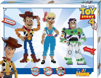 Produktbild von Hama Beads 7954, Bastelset für Kinder, 5 Jahr(e), PVC, Mehrfarbig, 4002 Stück(e)