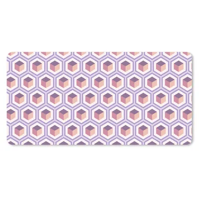 Produktbild von MuchoWow® Mauspad Mousepad Würfel - Muster 60x30 cm - Mousepads - Maus Mat - Pad - Mausunterlage - Nachhaltig