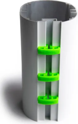 Produktbild von Netzhaken für Fußballtor - 10er Set - Grün