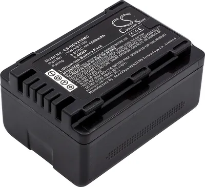 Produktbild von TECHTEK Akku Kompatibel mit [Panasonic] HC-250EB, HC-550EB, HC-727EB, HC-750EB, HC-770EB, HC-989, HC-V110, HC-V110GK, HC-V110MGK, HC-V130, HC-V210, H