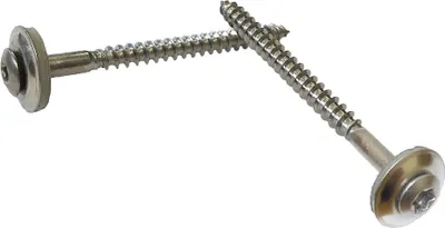 Produktbild von Spenglerschrauben 4,5x55 mm - 200 St. mit 15mm Dichtscheibe  Torx  Edelstahl A2