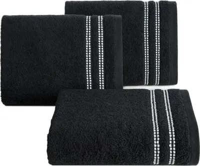 Zdjęcie produktu dla Eurofirany 427560, 50 x 90 cm, Bawełna, Poliester, Czarny, 1 szt.