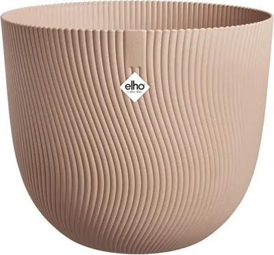 Image de Pot de fleur rond Elho Sereh Rond 60, 110 L, Ø 59 x H 51 cm, Marron, Intérieur/extérieur