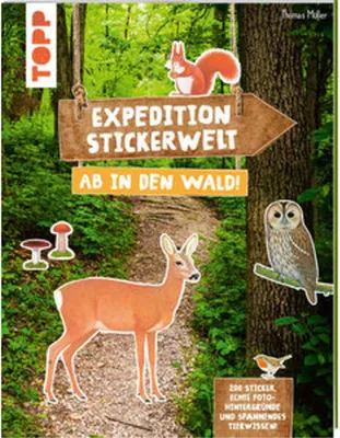 Produktbild von Expedition Stickerwelt - Ab in den Wald!