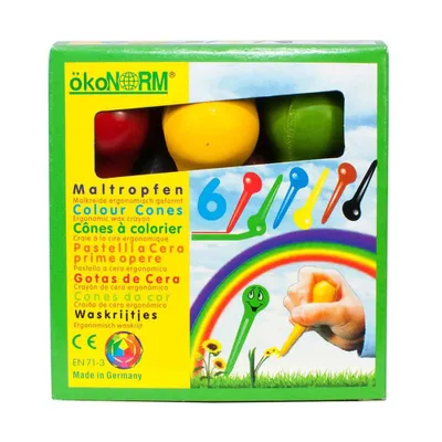 Produktbild von Maltropfen - 6 Farben 2er Pack