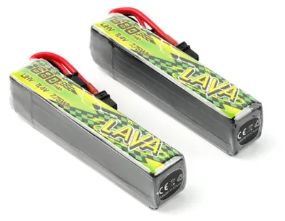 Immagine prodotto di Batteria BETAFPV LAVA II 3S 680mAh 95C (2 pezzi)