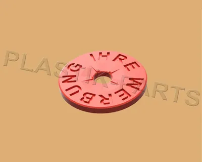 Produktbild von 100x Einkaufswagenchip RUND eigenes Design Einkaufswagenlöser Einkaufschip rund