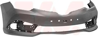 Produktbild von VAN WEZEL Stoßstange Stoßfänger für TOYOTA Auris Kombi (E18) Glatt Schwarz 5315570
