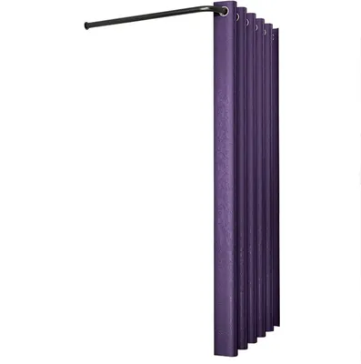 Productafbeelding van Draagbare Paskamer - Mobiele Kleedkamer - Privacy Creëren - Verduisterende Stof - 120x120cm - Paars
