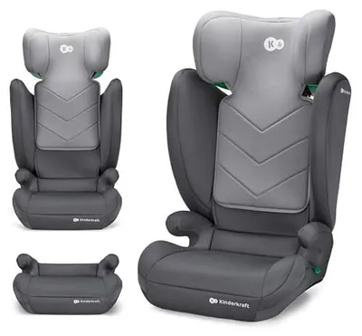 Immagine prodotto di Seggiolino auto Kinderkraft I-SPARK 2in1 100-150 cm - i-Size - Grigio