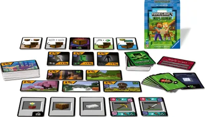Immagine prodotto di RAVENSBURGER Gioco di carte dell'esploratore di Minecraft