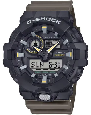 Zdjęcie produktu dla Zegarek męski G-SHOCK GA-710TU-1A3ER brązowy sportowy wstrząsoodporne