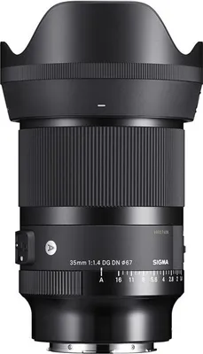 Produktbild von SIGMA 35mm f/1.4 DG DN ART Objektiv, kompatibel mit Sony FE