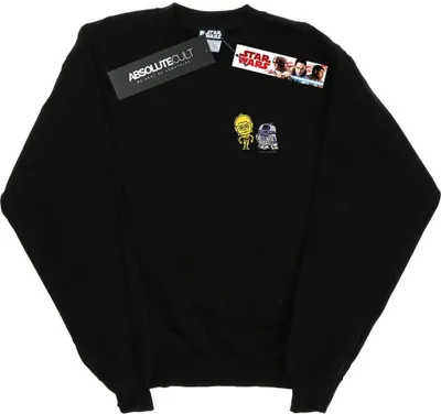 Produktbild von Star Wars - "Resistance Droids" Sweatshirt für Herren BI45520 (L) (Schwarz)