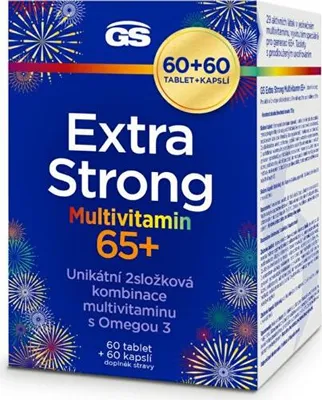 Immagine prodotto di GS Extra Strong Multivitamin 65+ 60 compresse + 60 capsule