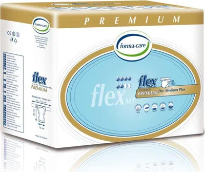 Produktbild von forma-care flex premium dry - Inkontinenzslips - 75 Windeln - Gr. M - plus