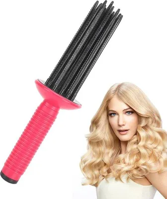 Productafbeelding van Haarstyling Borstel voor Pluizig Haar - Ergonomische Krulkam voor Droomachtige Kapsels