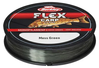 Productafbeelding van Berkley Flex Karperlijn, 300 meter, 0,35 mm, draagkracht 8,70 kg, groen