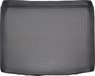 Image de Tapis De Coffre en Caoutchouc TPE Pour Citroen C5 X7 2008-2017, Bord Haut, Noir, Antidérapant, Toutes Saisons
