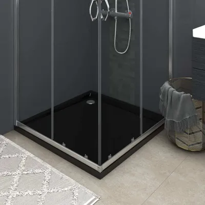 Produktbild von "im Angebot" Duschtasse ABS Quadratisch Schwarz 80x80 cm - Duschwannen CC843