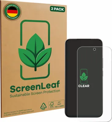 Produktbild von 2x ScreenLeaf Schutzfolie für Xiaomi 17 nachhaltiger Displayschutz Display Schutz Folie Klar Transparent