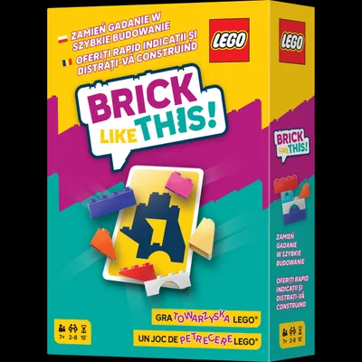 Produktbild von Gra towarzyska LEGO Brick Like This dla całej rodziny