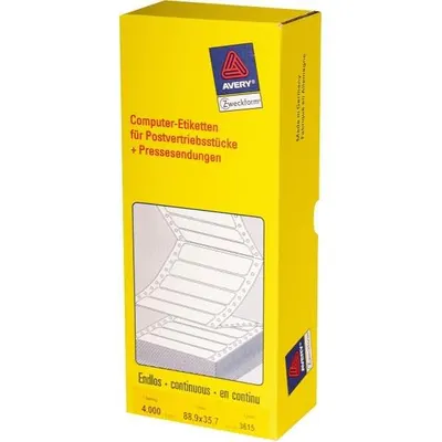 Image de Avery - Normalpapier - weiß - 216 x 297 mm - 500 Blatt (3615)
