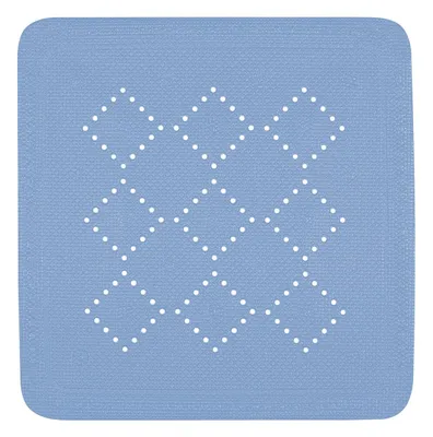 Zdjęcie produktu dla Spirella 7610583705402, Mata antypoślizgowa do kąpieli, Dorośli, Niebieski, PCW, 550 mm, 550 mm