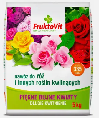 Zdjęcie produktu dla Fruktovit do róż i innych roślin kwitnących worek 5kg
