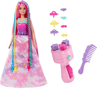 Produktbild von Barbie Dreamtopia Flechtspaß und Zubehör