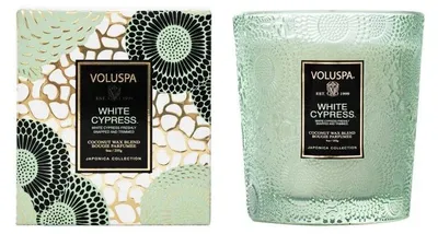 Immagine prodotto di Candela profumata Voluspa Japonica White Cypress Classic, 255g