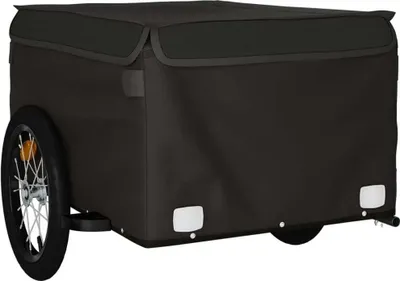 Produktbild von "Winter Sale" Fahrradanhänger - Schwarz Fahrradanhänger Schwarz 45 kg Eisen DE3510747