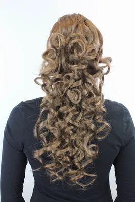 Produktbild von WIG ME UP Zopf, lockig, Gummizug, Braun WK03-10