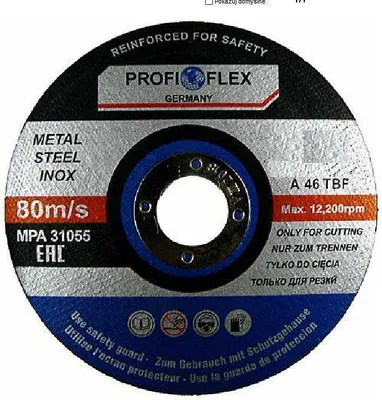 Immagine prodotto di Disco da taglio per metallo 230 x 1,8 x 22,2 mm profi